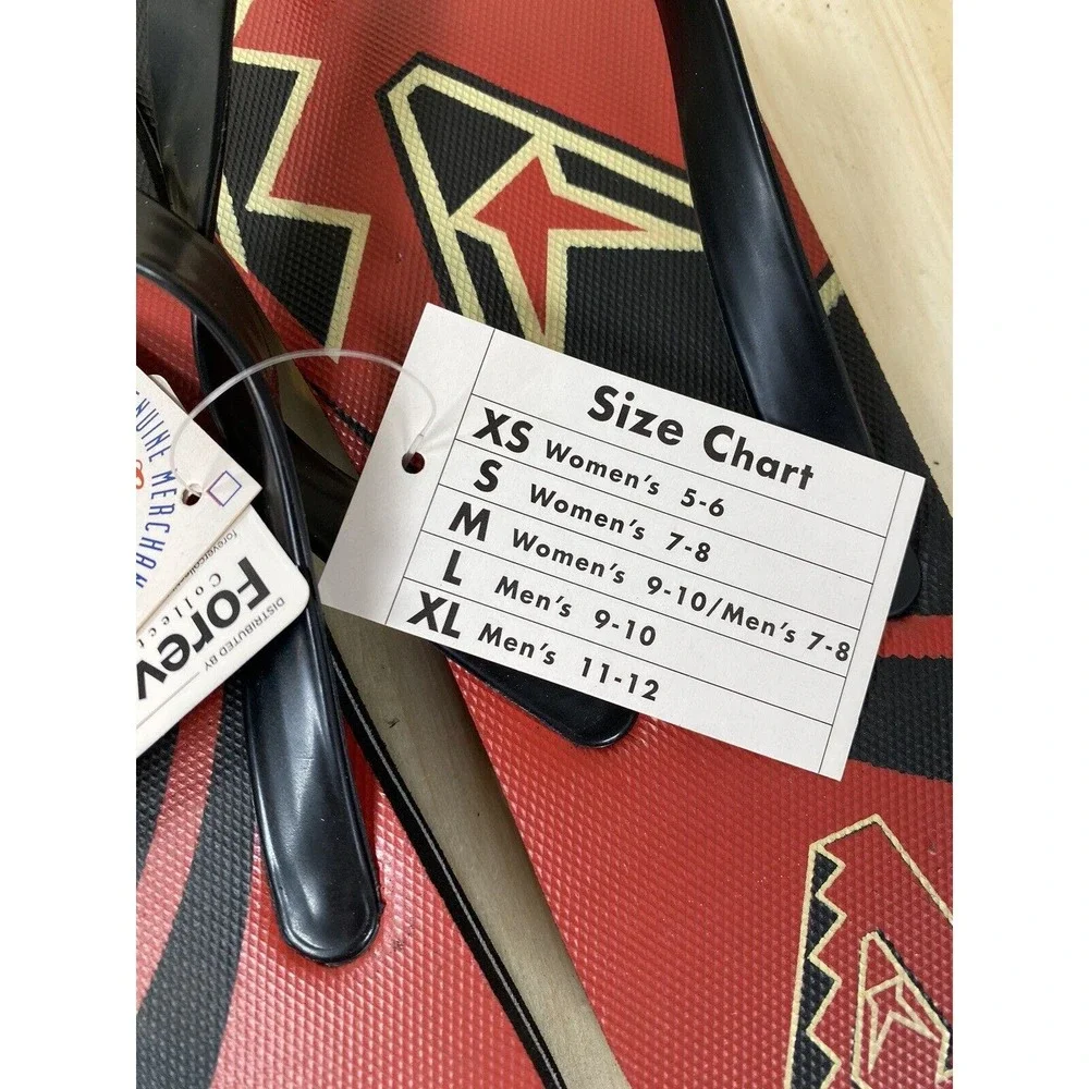 Arizona Diamondbacks MLB Baseball‎ Flip Flops Team Logo NWT Various Sizes Unisex